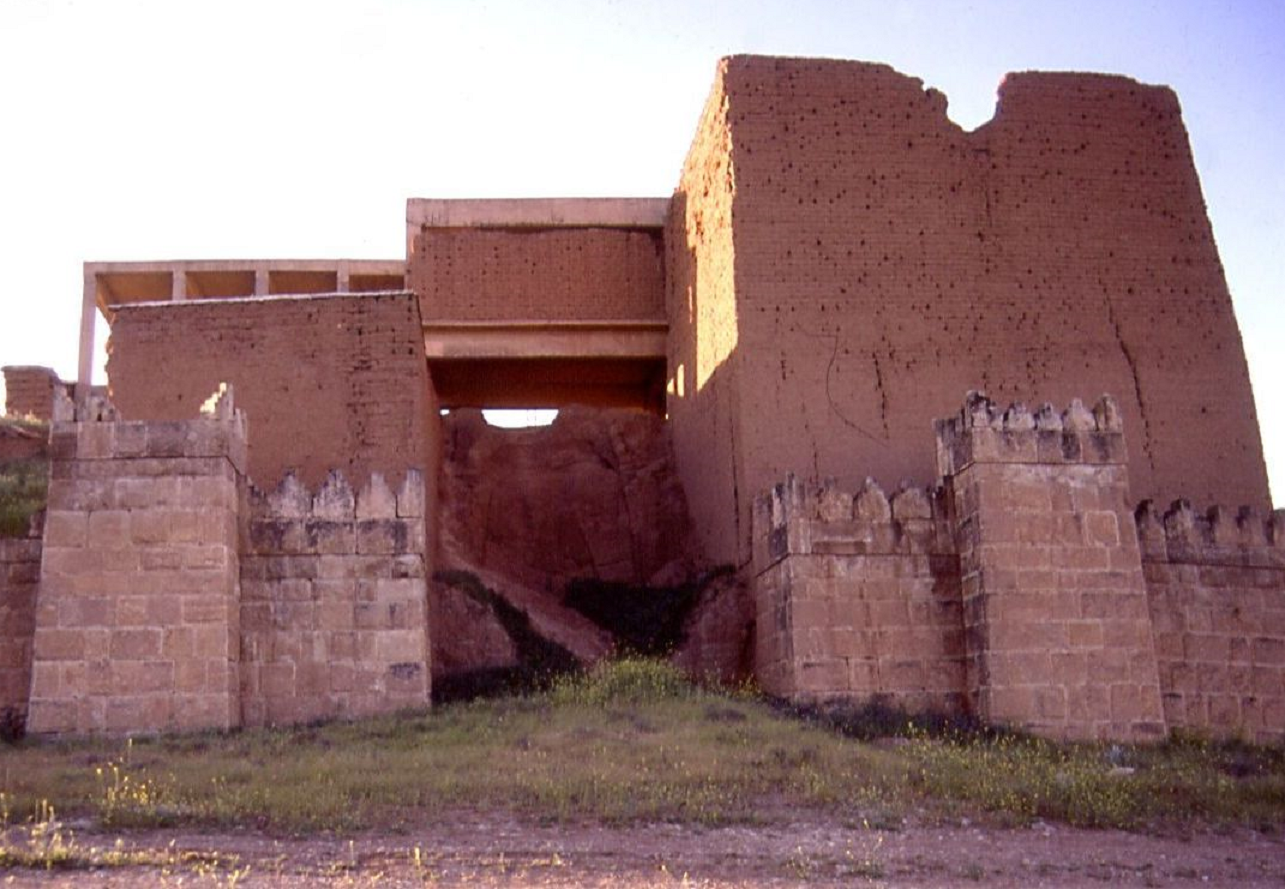 Nineveh. Adad Gate. One of the fifteen gateways of ancient Nineveh - 2008