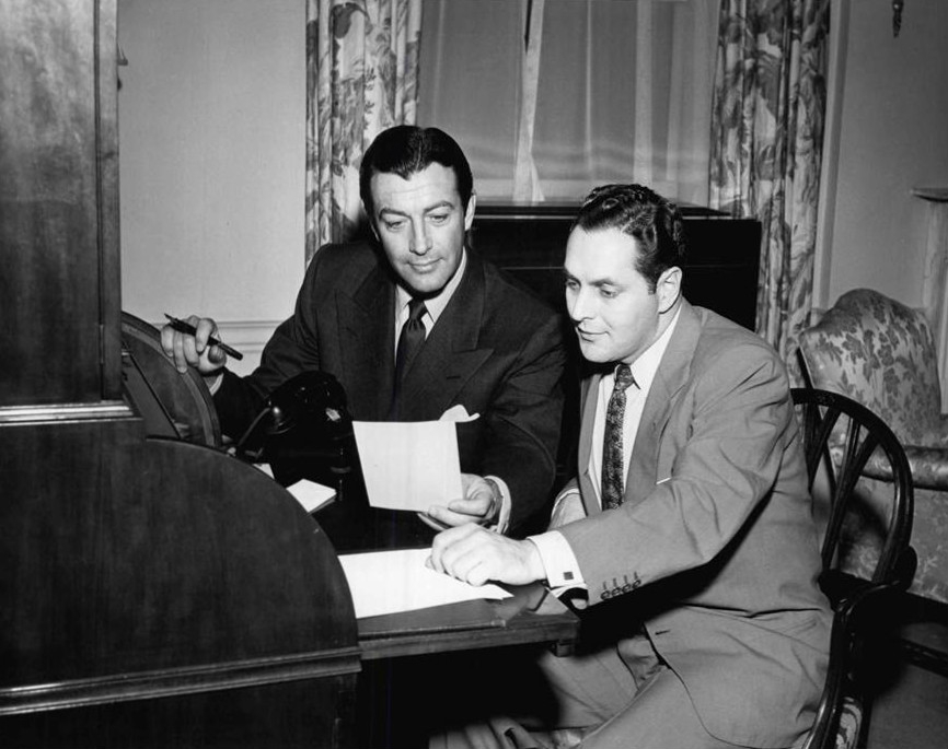 Robert Taylor and Dan Seymour on radio