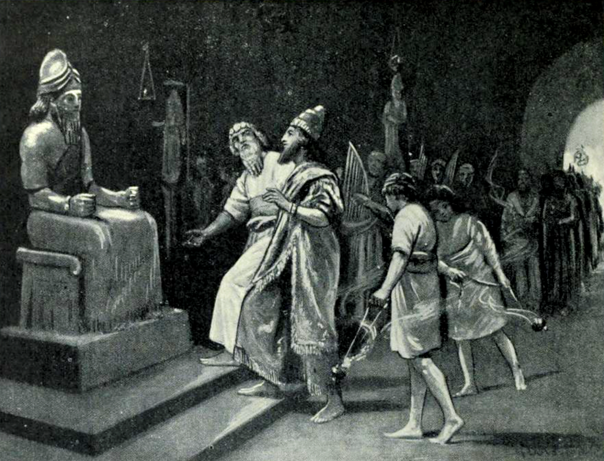 Tukulti-Ninurta I In The Temple Of Marduk - 1915