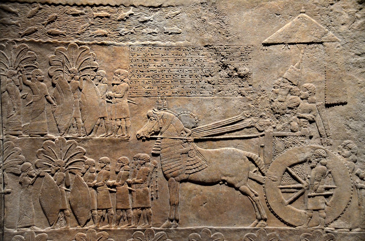 Ashurbanipal king of the world, king of Assyria,