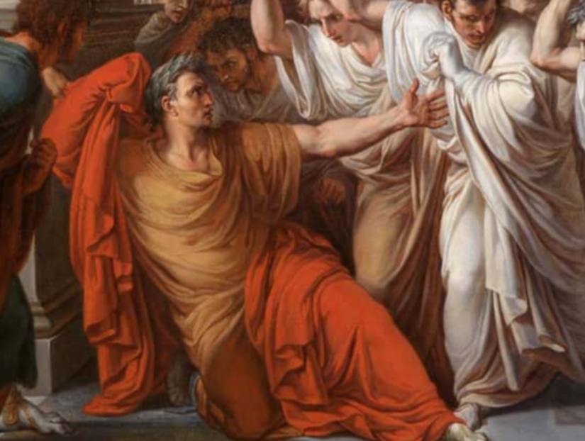 Julius Caesar death Brutus