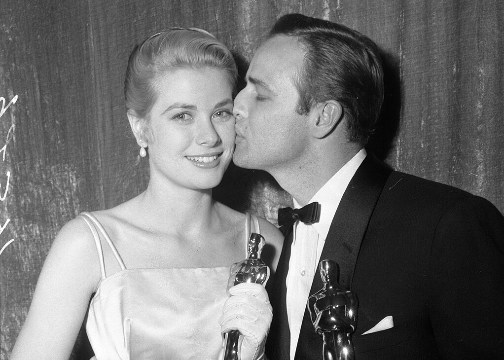 Marlon Brando and Grace Kelly