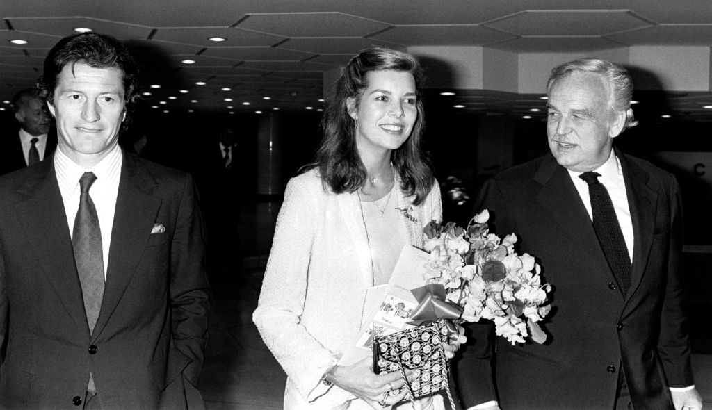 Philippe Junot, Caroline of Monaco and Rainier III