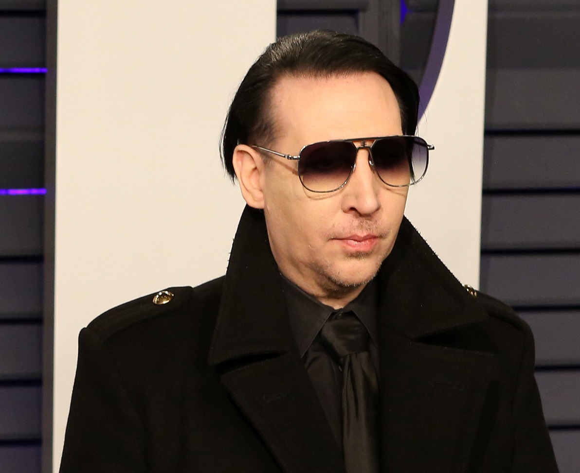 Marilyn Manson at the 2019 Vanity Fair Oscar Party on the Wallis Annenberg Center - 2019