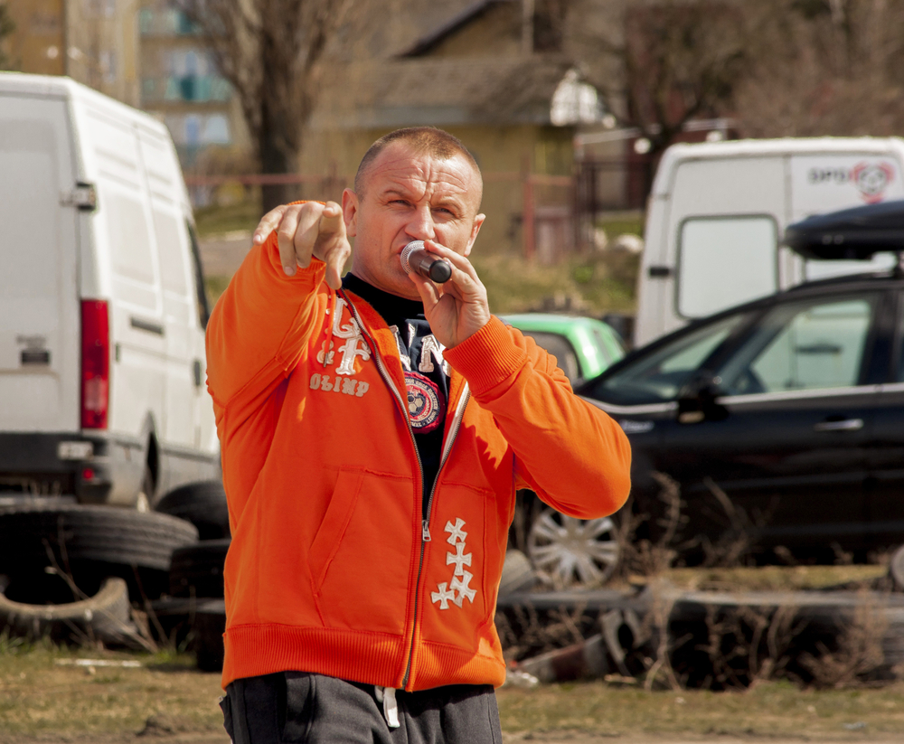 Mariusz Pudzianowski, Polish former strongman and current mixed martial artist