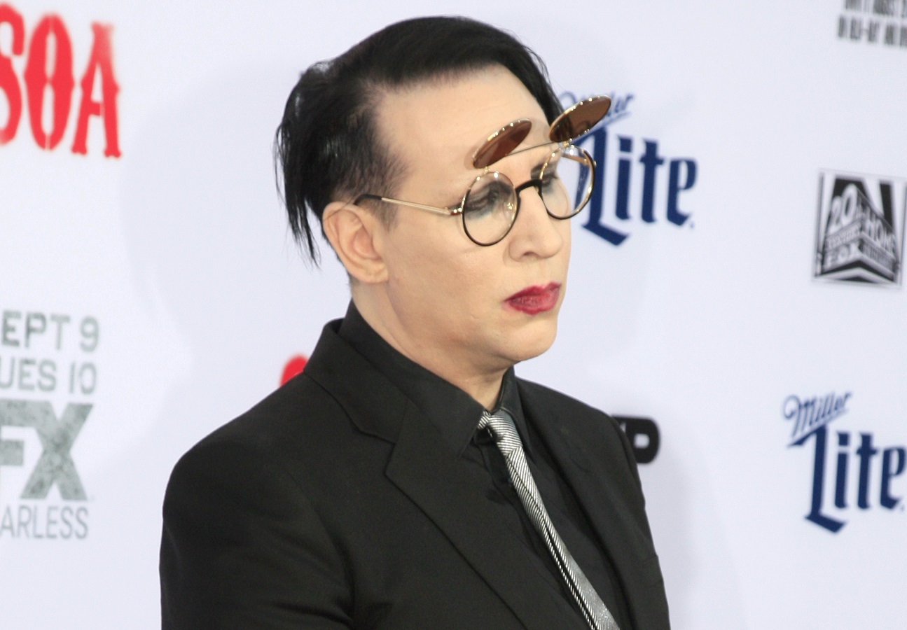 Marilyn Manson at the