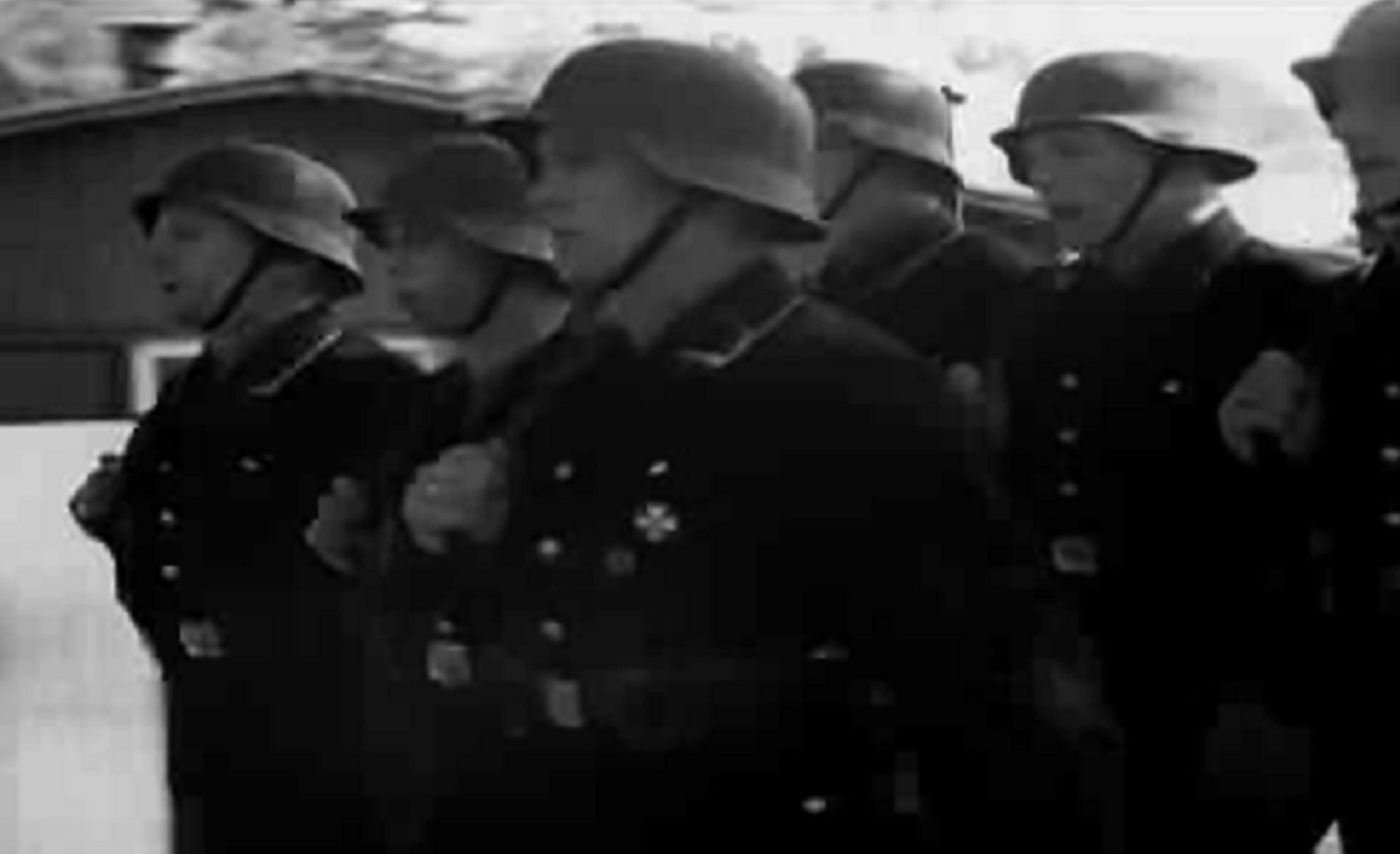 Waffen SS Memorial And Raw Footage Denmark -1944