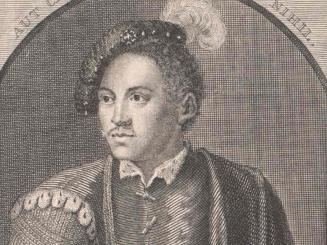 Public domain scan of Italian 17th-century print - circa 1600 - 1700