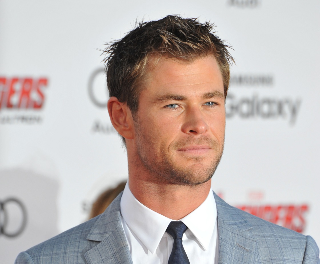 Chris Hemsworth at the world premiere of his movie 