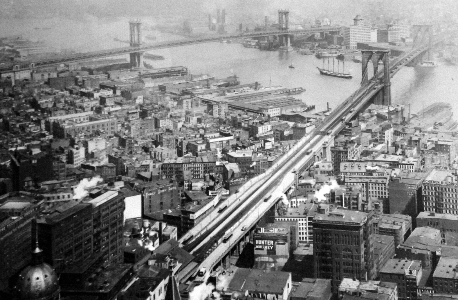Brooklyn and Manhattan Bridge