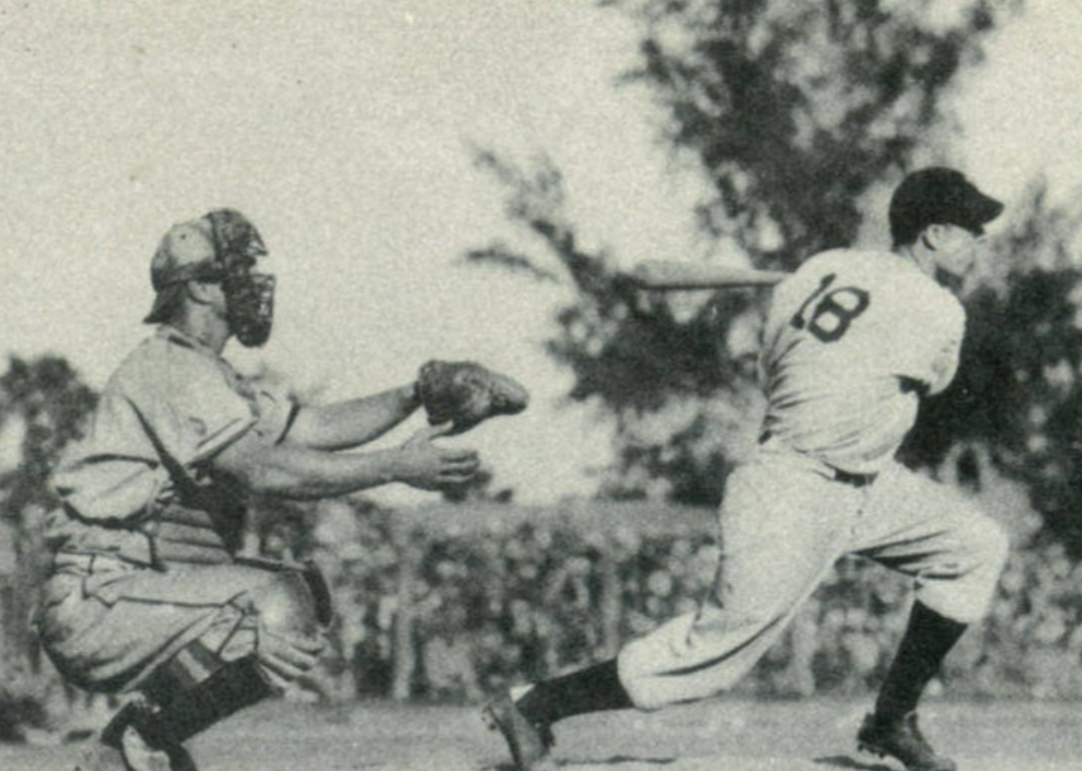 Hank Erickson and Joe DiMaggio