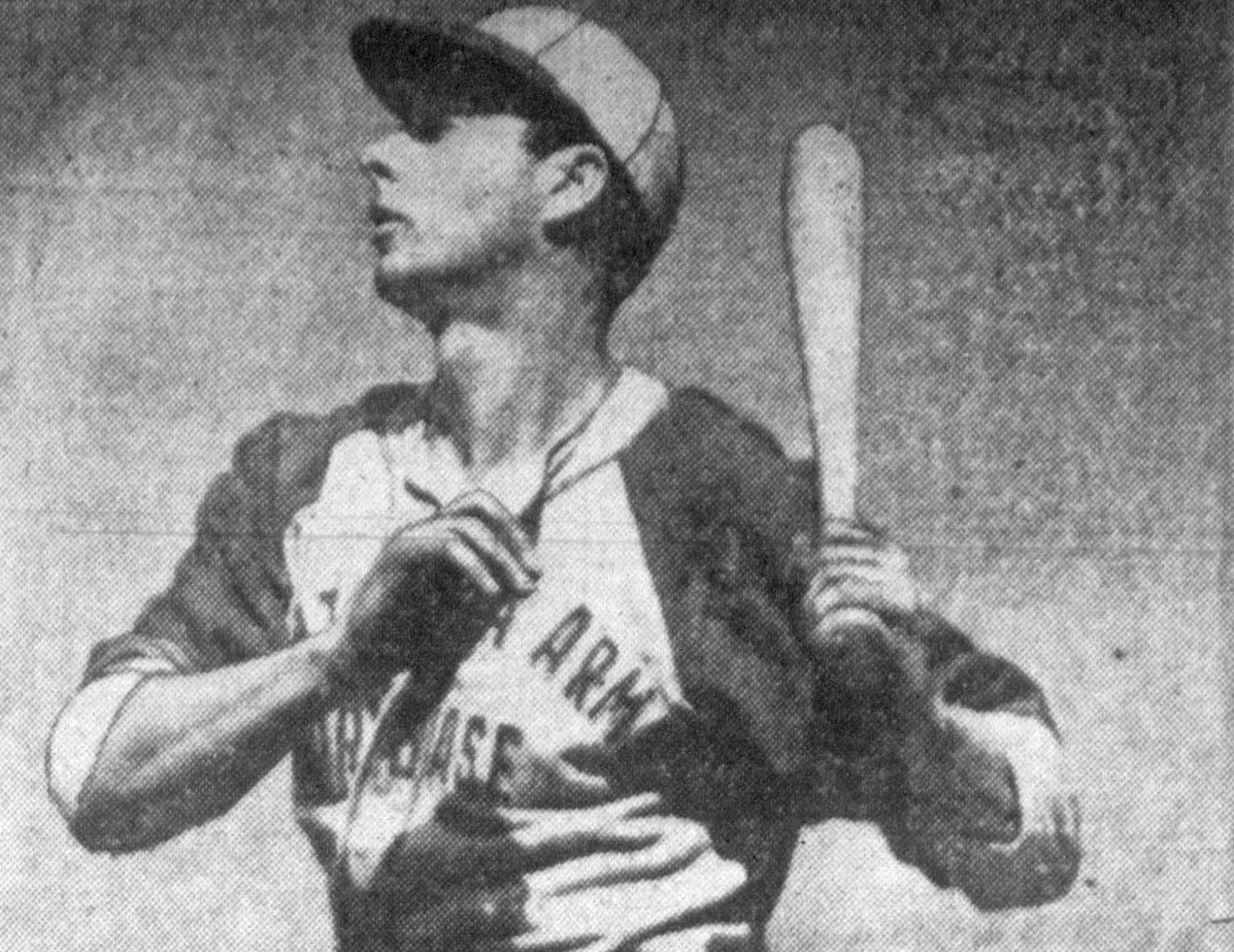 Joe Dimaggio Santa Ana Air Base Baseball Team 1943