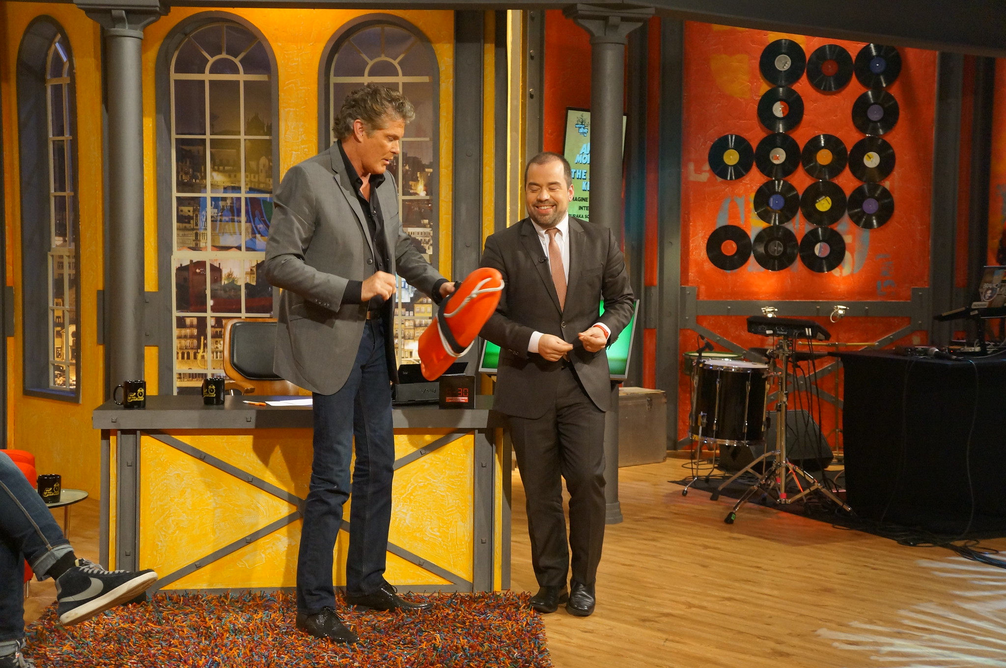 David Hasselhoff on tv