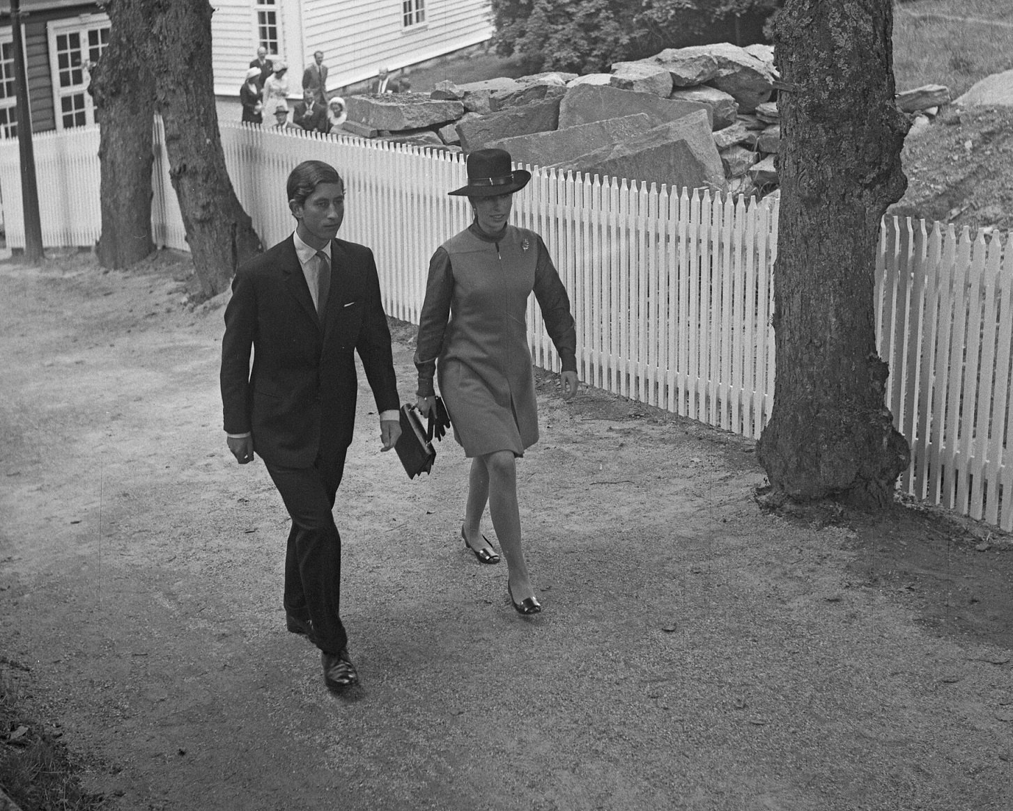 Prince Charles and Princess Anne from Storbritannia (1969)