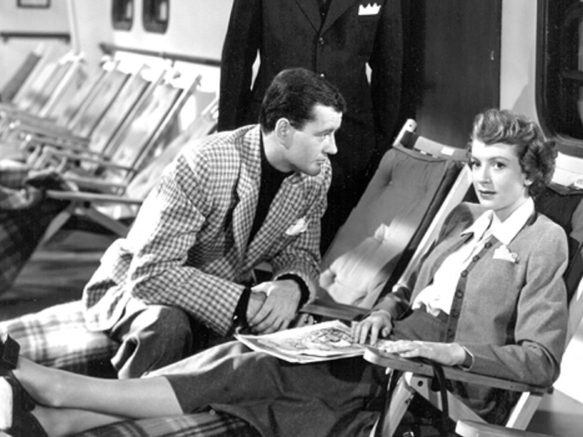 Robert Walker, James Whitmore, and Deborah Kerr. - 1950