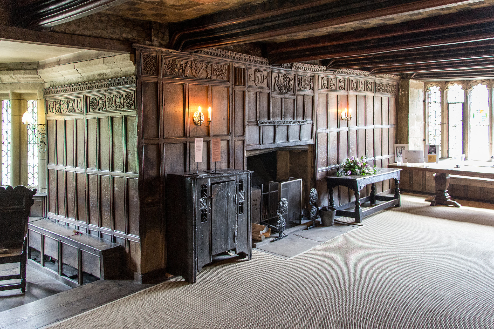 Dining Room, Haddon Hall, - England
