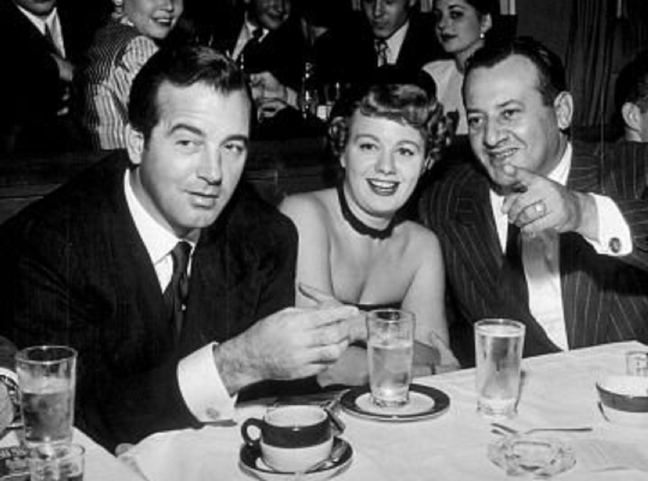 Ciro's Nightclub John Payne, Shelley Winters, Herman Hover Nov. - 1950