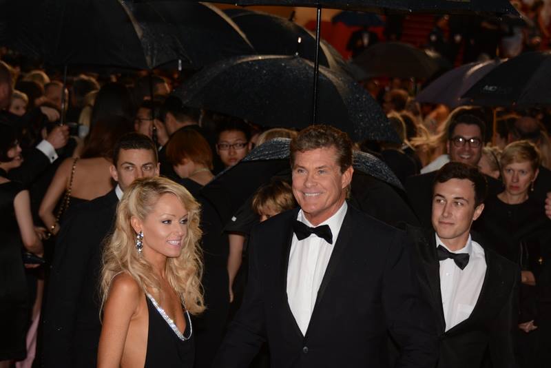 David Hasselhoff Cannes 2013