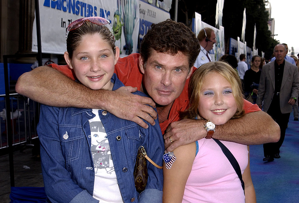 David Hasselhoff & daughters