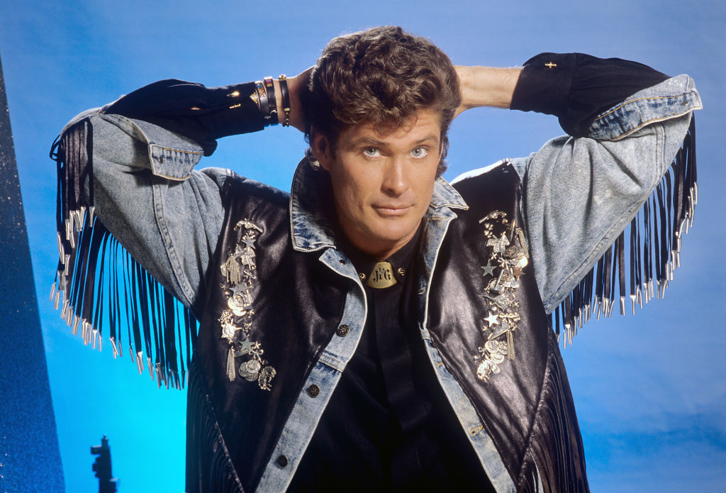 David Hasselhoff in November 1989 in Dortmund