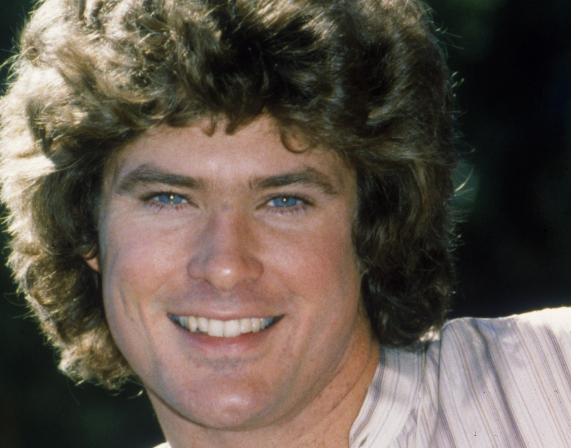 American actor and singer David Hasselhoff, who plays William 'Snapper' Foster Jr