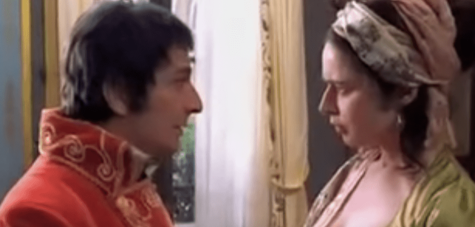 Napoleon Empress Josephine looking at each other