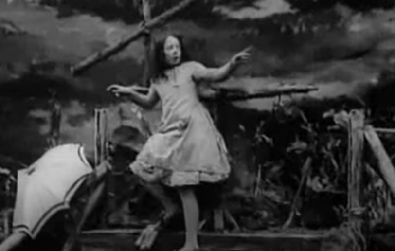 Actress Babe Daniels as a child in the movie The Wonderful Wizard Of Oz