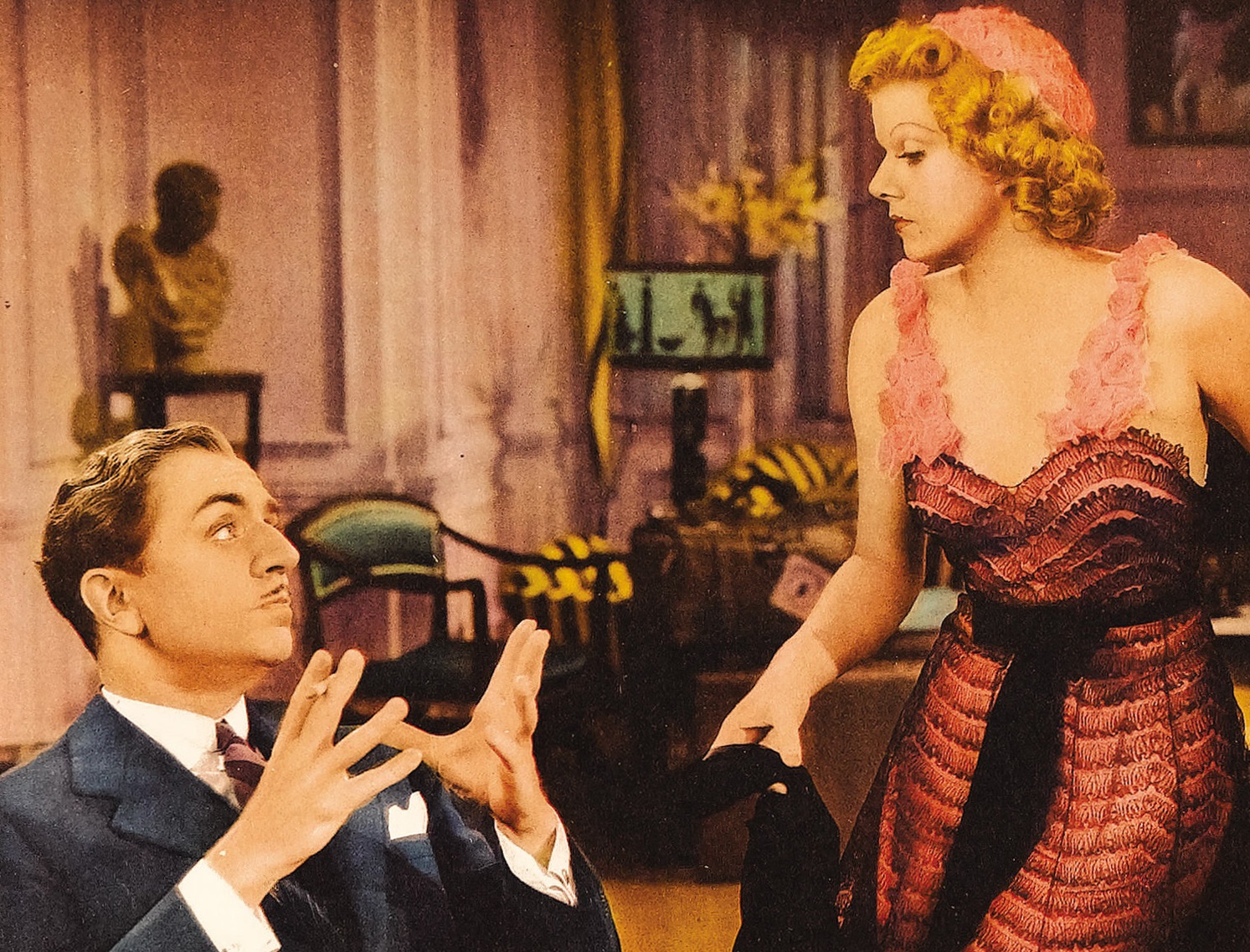 Poster for the 1936 MGM film Libeled Lady - 1936