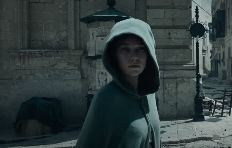 Empress Josephine in blue coat