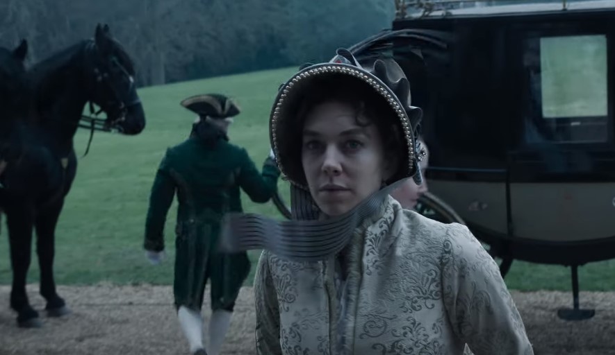 Empress Josephine in coat and hat 