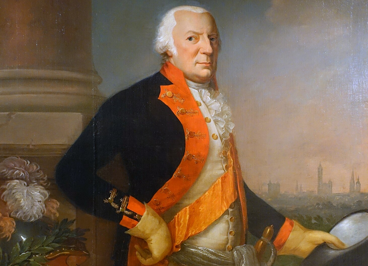 Charles William Ferdinand, Duke of Brunswick in blue uniform