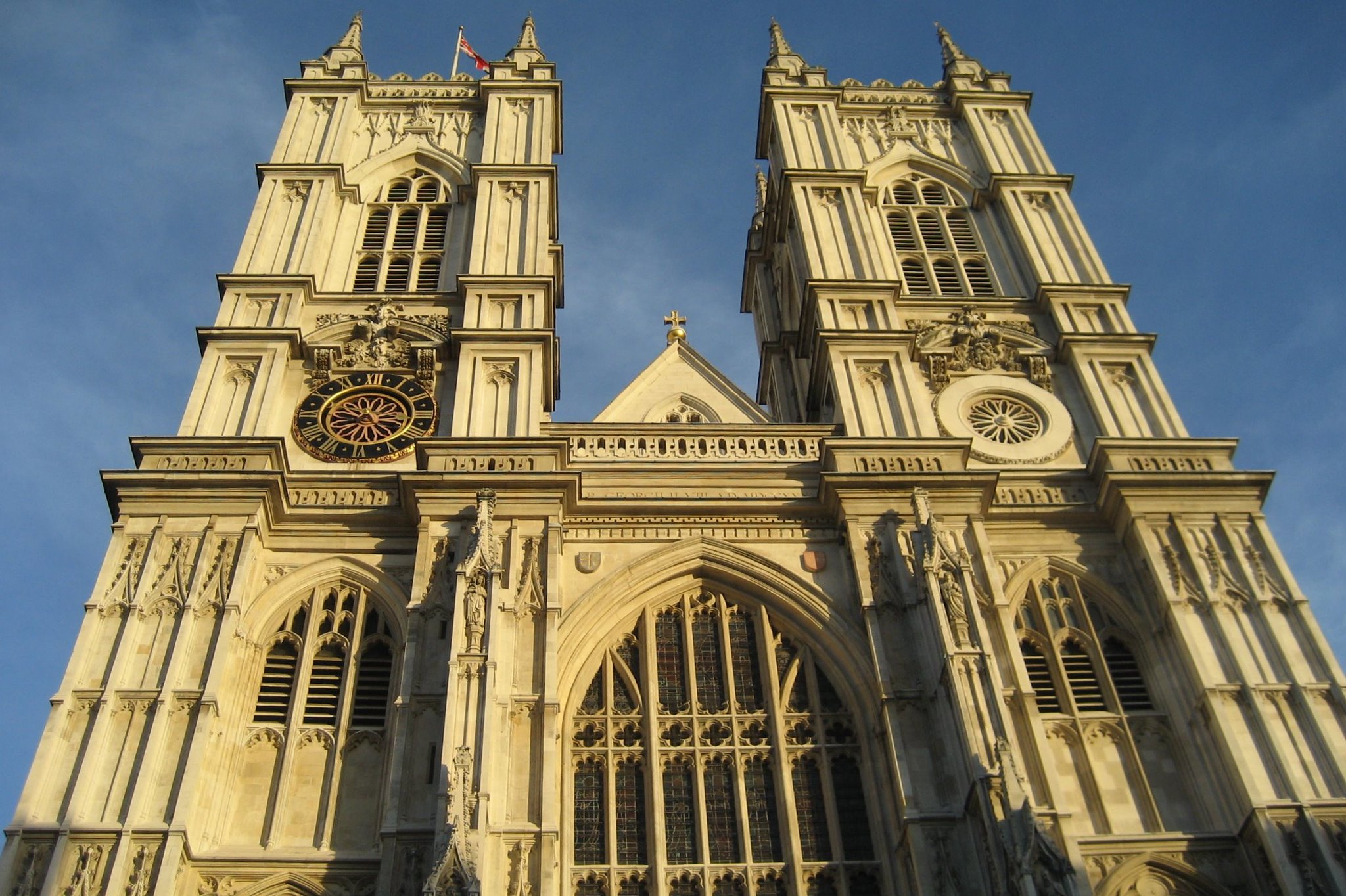 Westminster Abbey - West Front Towers - 2006