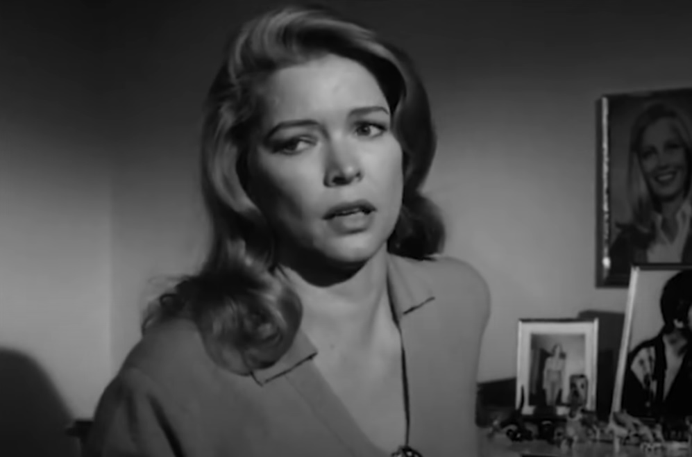 Grayscale Portrait Photo of the American Actress Ellen Burstyn from the movie The Last Picture Show