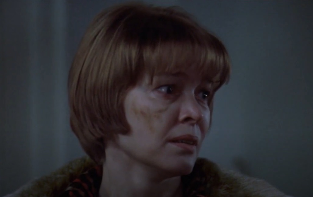 Portrait Photo of the American Actress Ellen Burstyn from the movie The Exorcist, looking to the right