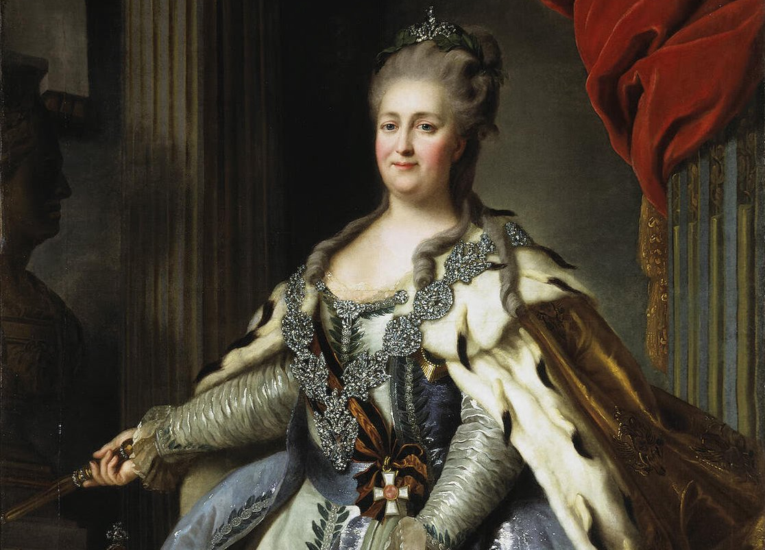Catherine the Great in formal dress