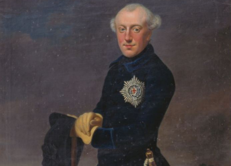 Charles William Ferdinand, Duke of Brunswick in blue uniform