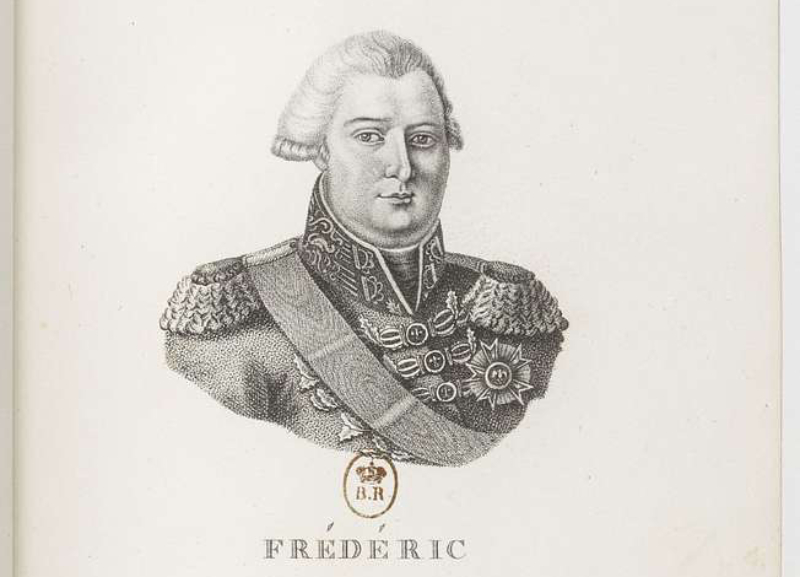 Frederick I of Württemberg black and white in book