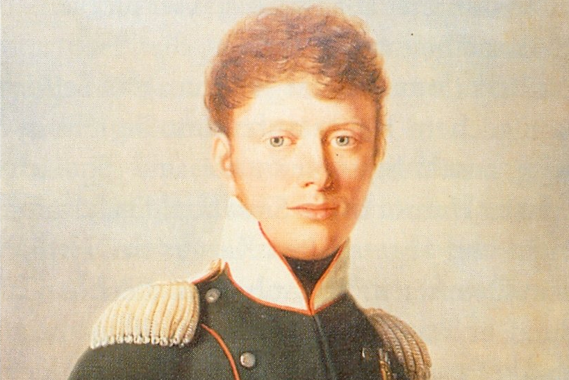 William I of Württemberg in blue uniform
