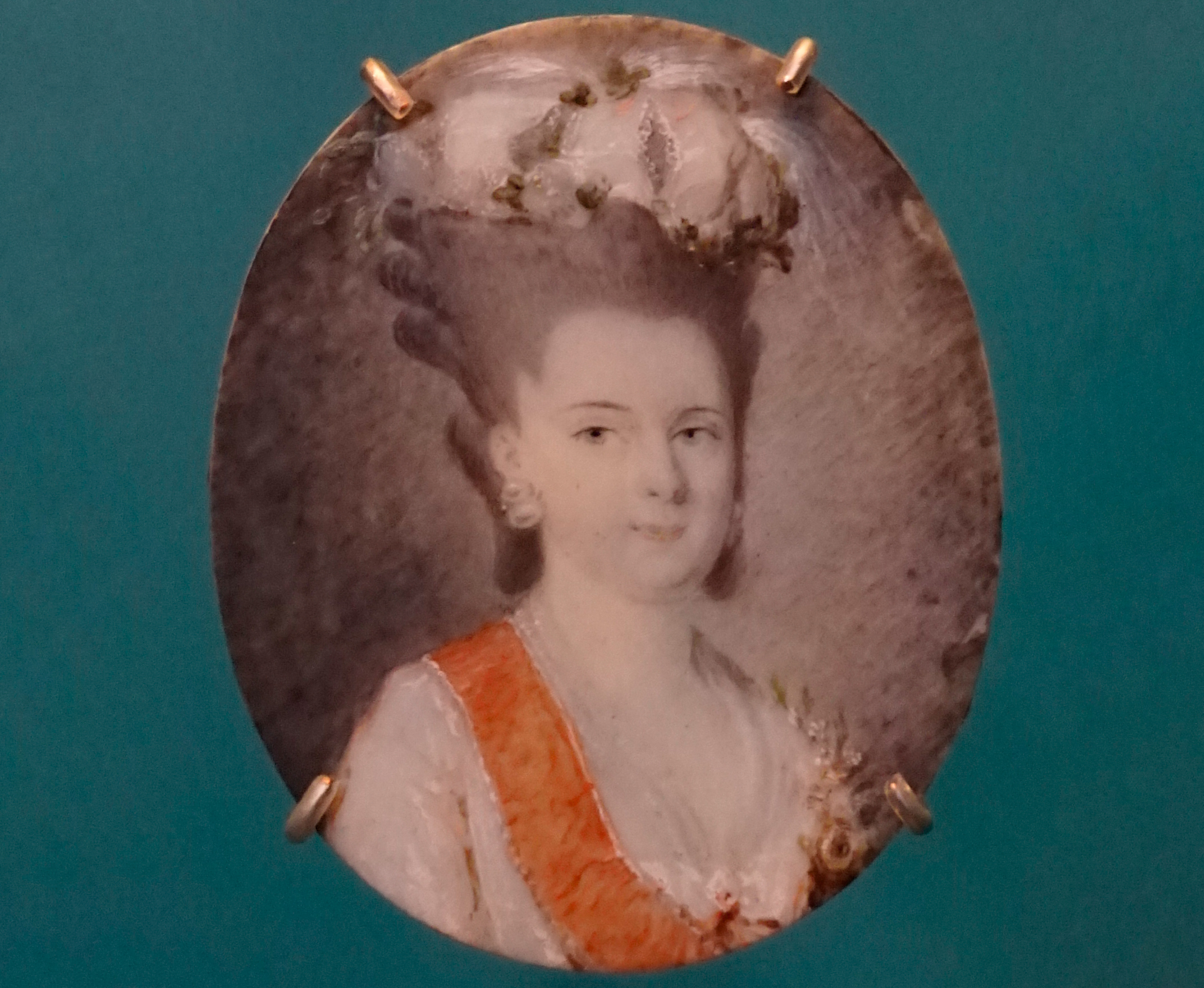 Augusta of Brunswick small portrait