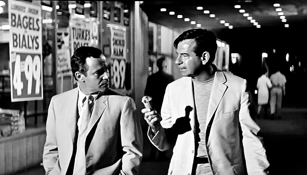 Grayscale Portrait photo of the actors Walter Matthau, Jack Lemmon from the movie Odd Couple