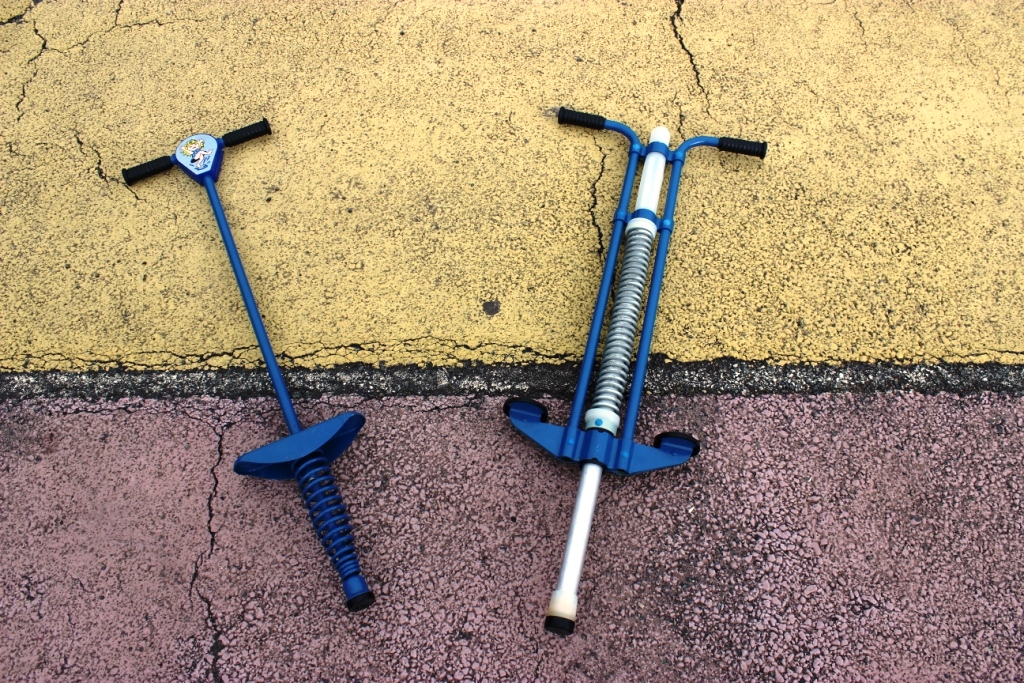 pogo sticks