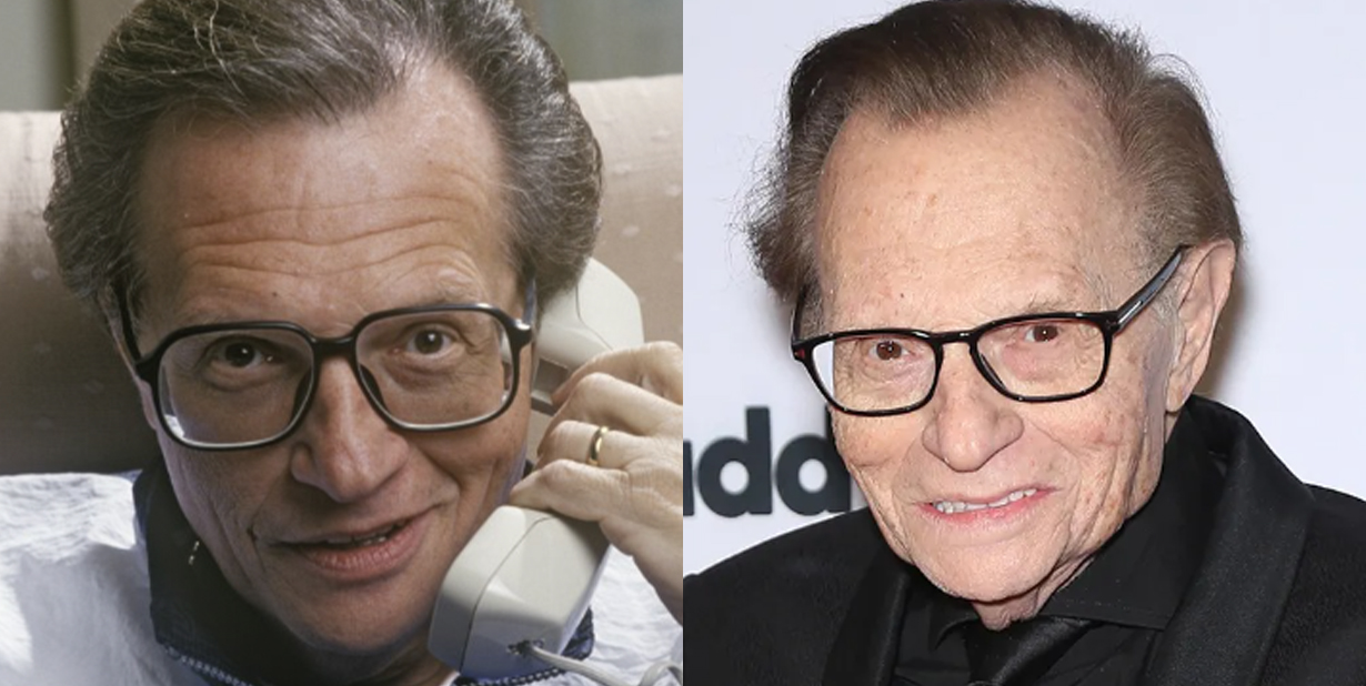 larry king split image