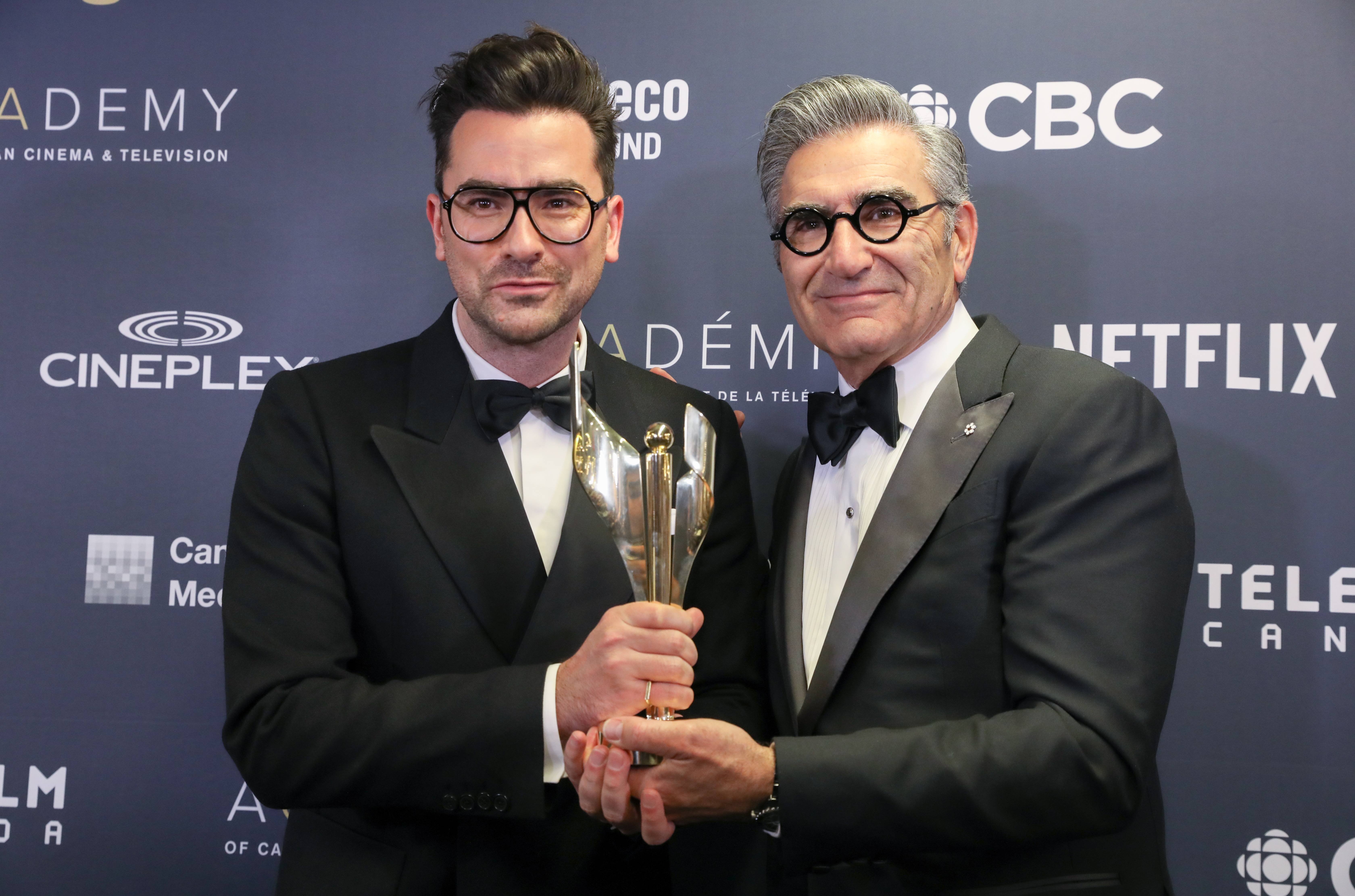 Daniel Levy and Eugene Levy