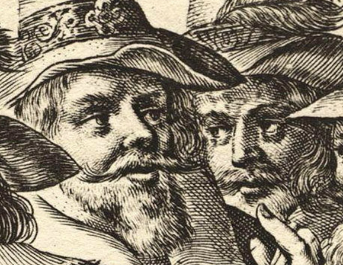 Cropped detail of Christopher and John Wright