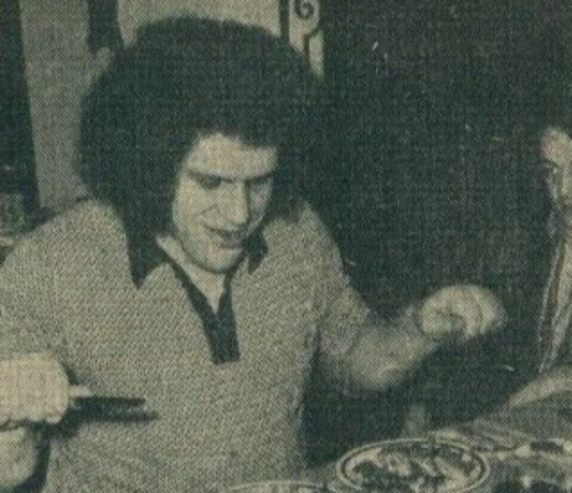 Page 14 of Wrestling Revue magazine from June 1973 with André le Géant and the title 