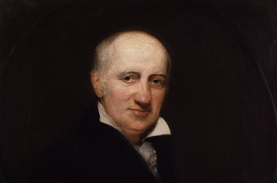 Portrait Painting of the an English journalist, political philosopher and novelist William Godwin