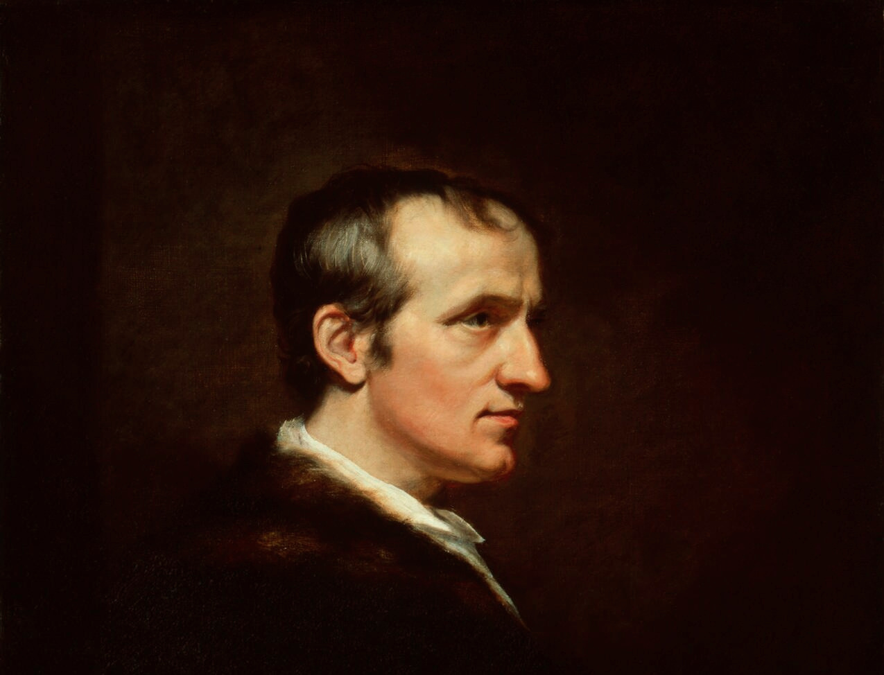 Portrait Painting of the an English journalist, political philosopher and novelist William Godwin