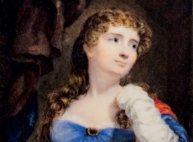 Portrait Painting of Annabella Byron, wife of Lord Byron