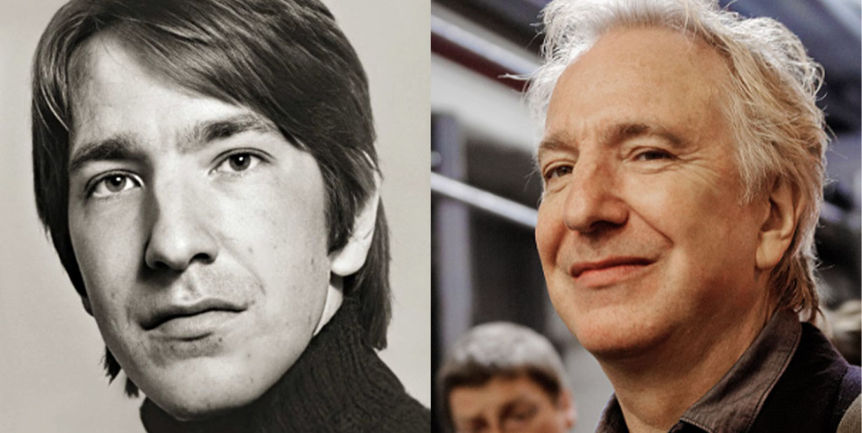 Alan Rickman Split Gallery
