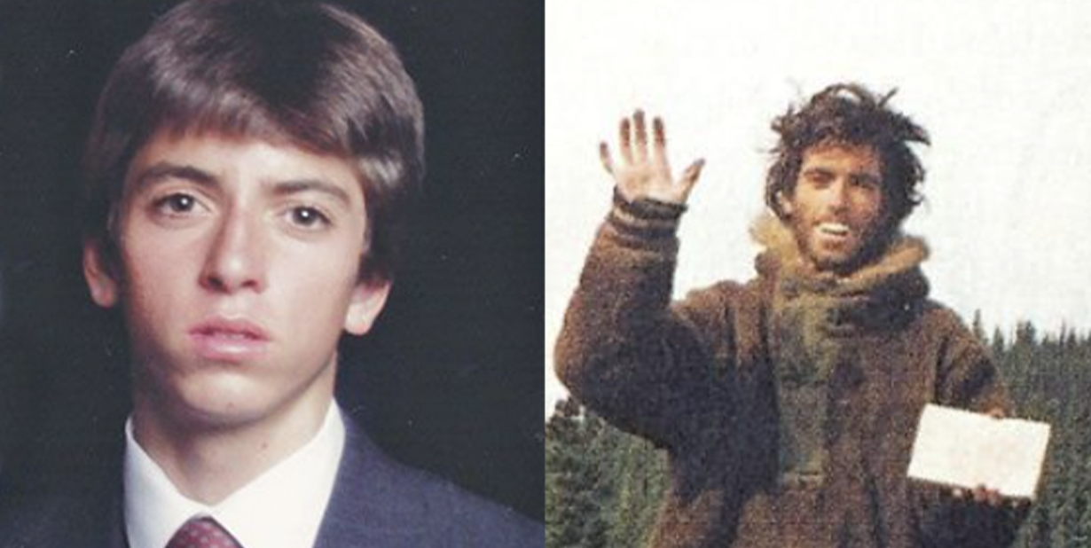 Chris Mccandless Split image